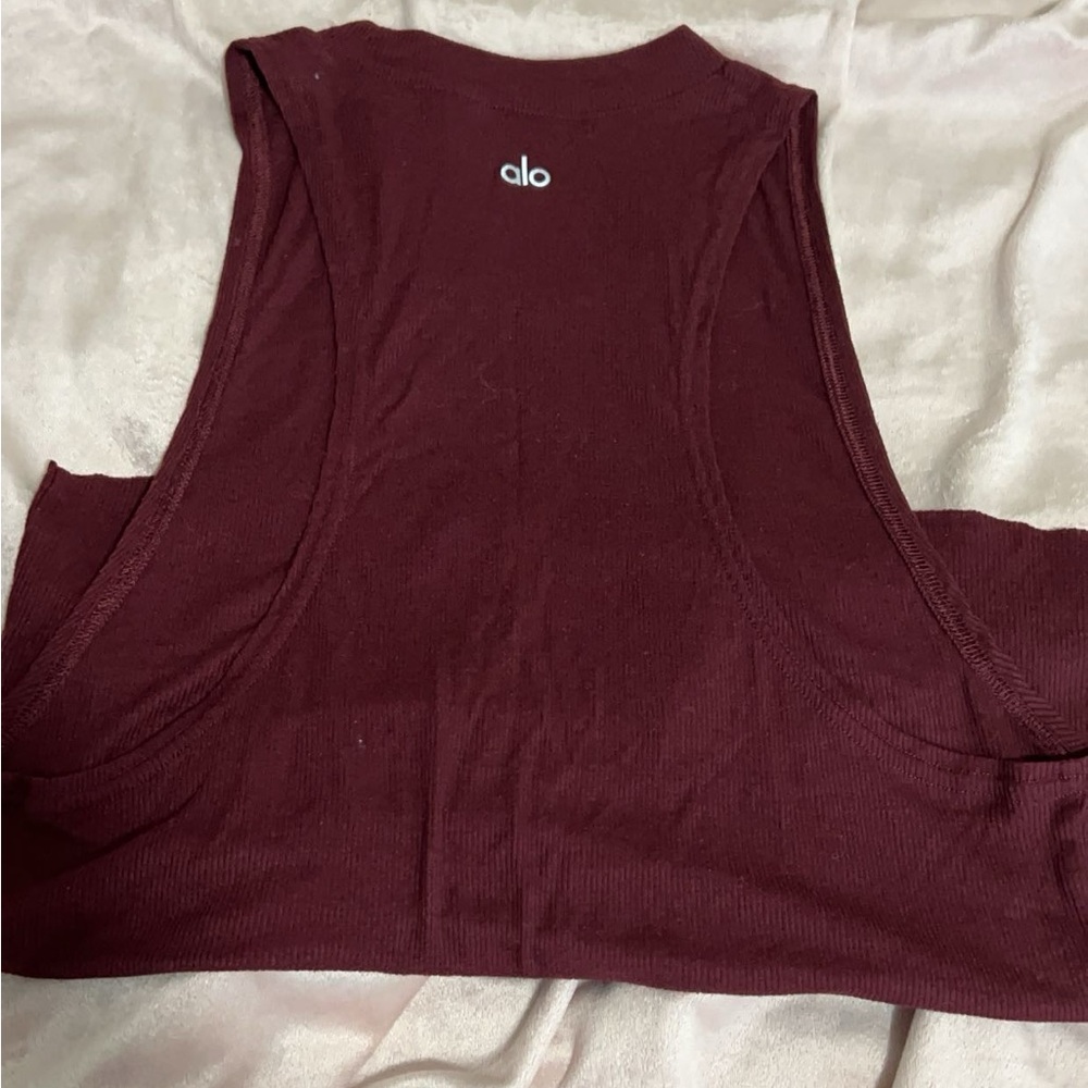 Alo ribbed top